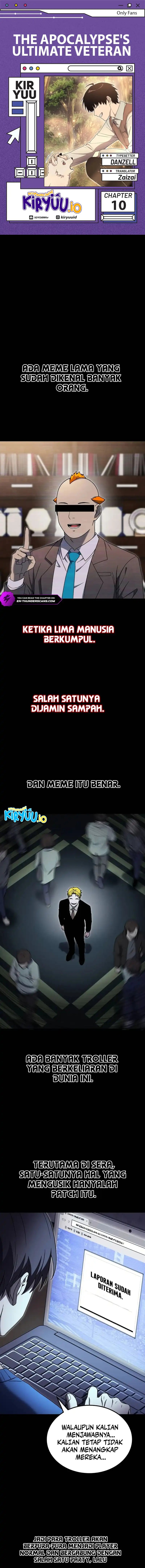 The Apocalypse’s Ultimate Veteran Chapter 10 Gambar 1