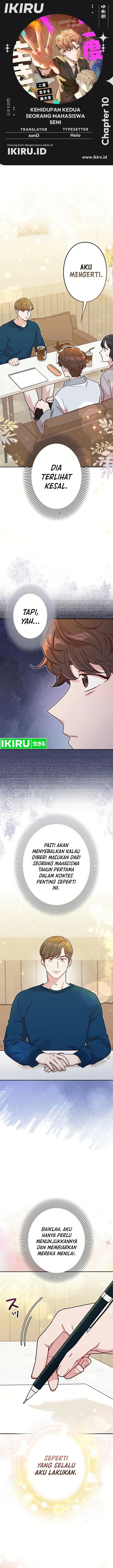 The Art Student Who Lived Twice Chapter 10 Gambar 1