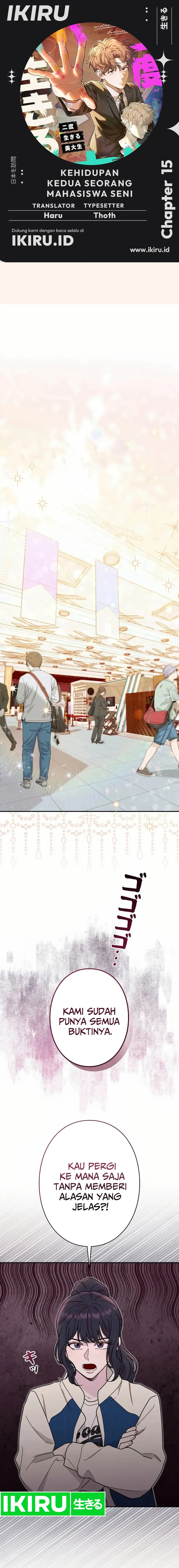 The Art Student Who Lived Twice Chapter 15 Gambar 1