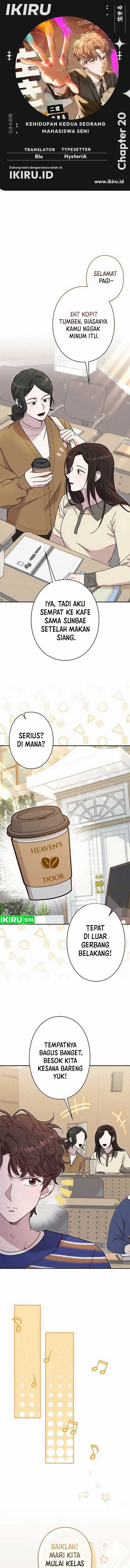 The Art Student Who Lived Twice Chapter 20 Gambar 1