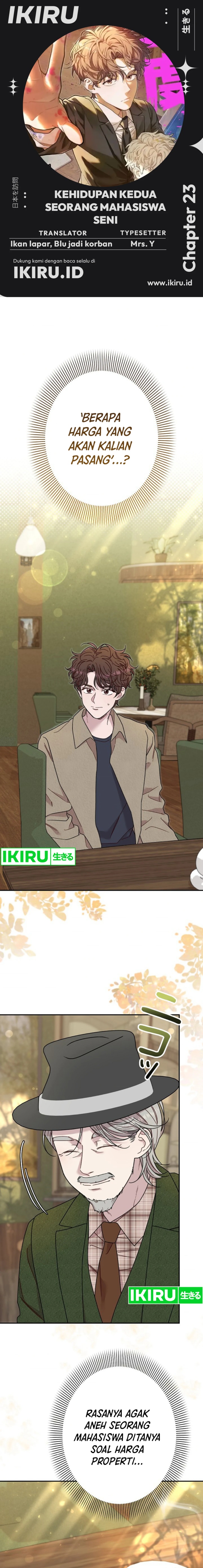 The Art Student Who Lived Twice Chapter 23 Gambar 1