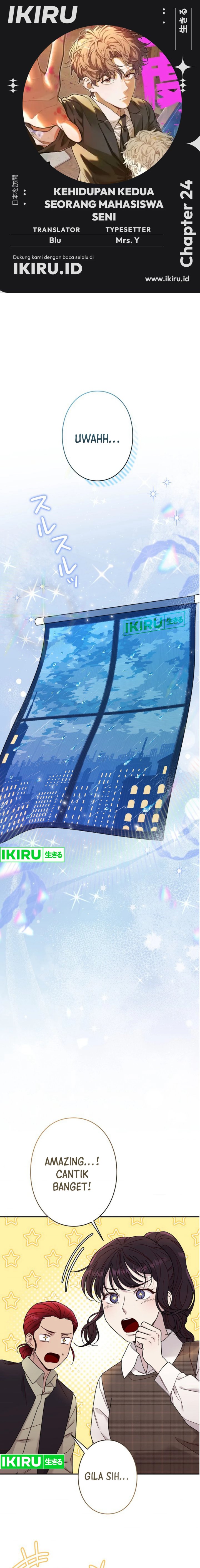 The Art Student Who Lived Twice Chapter 24 Gambar 1
