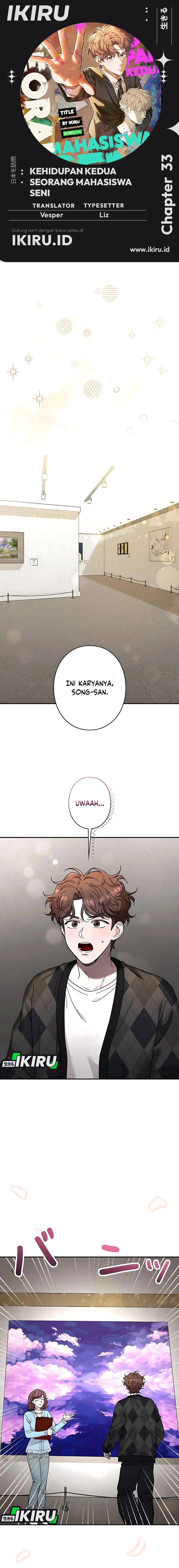 The Art Student Who Lived Twice Chapter 33 Gambar 1