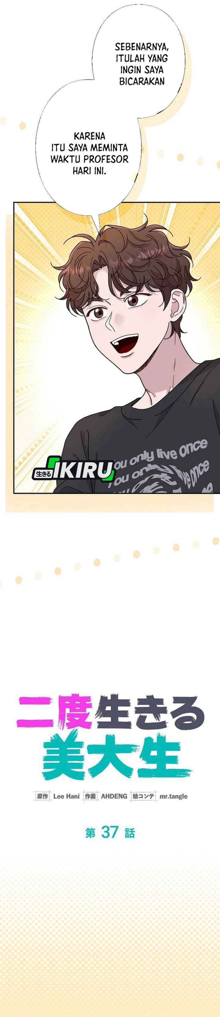 The Art Student Who Lived Twice Chapter 37 Gambar 19