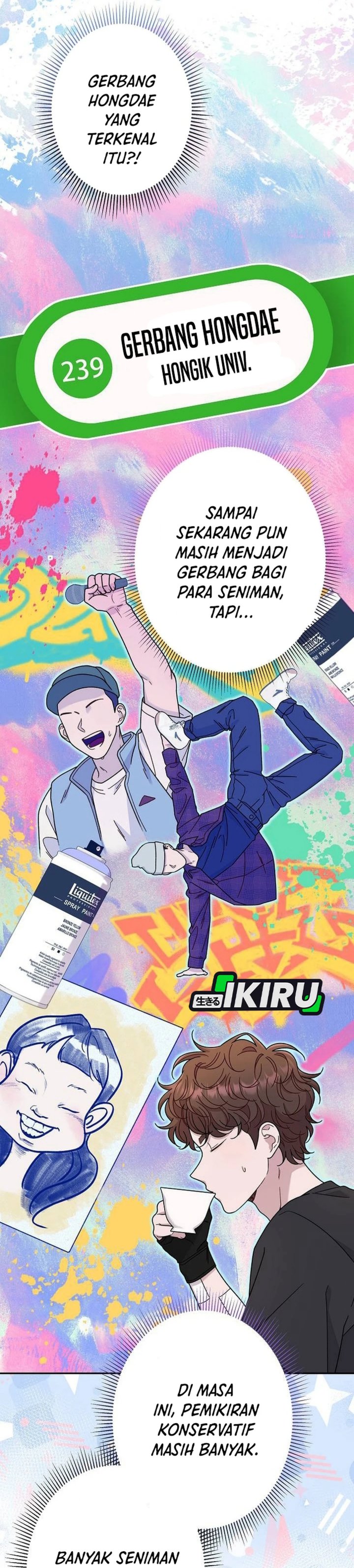 The Art Student Who Lived Twice Chapter 37 Gambar 35