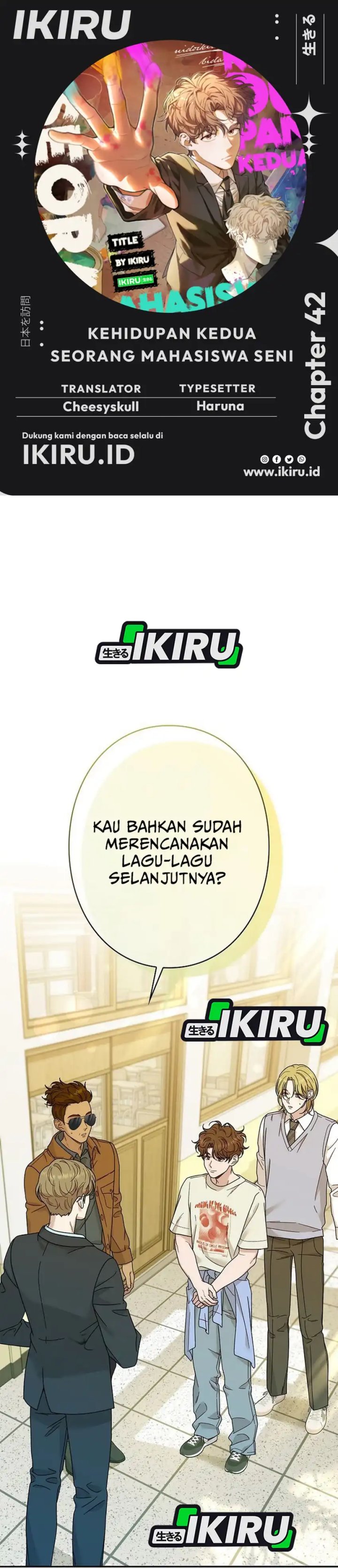 The Art Student Who Lived Twice Chapter 42 Gambar 1