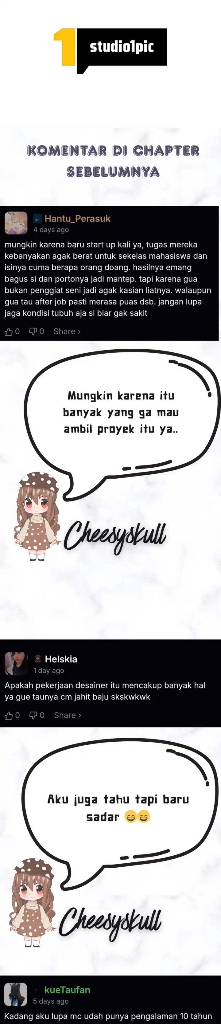 The Art Student Who Lived Twice Chapter 43 Gambar 48