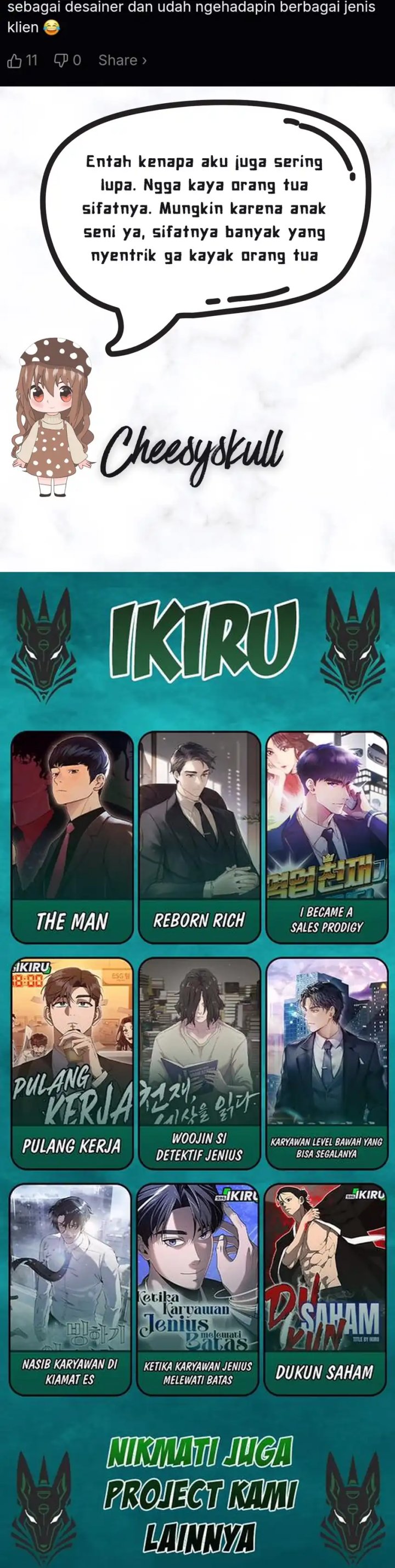 The Art Student Who Lived Twice Chapter 43 Gambar 49