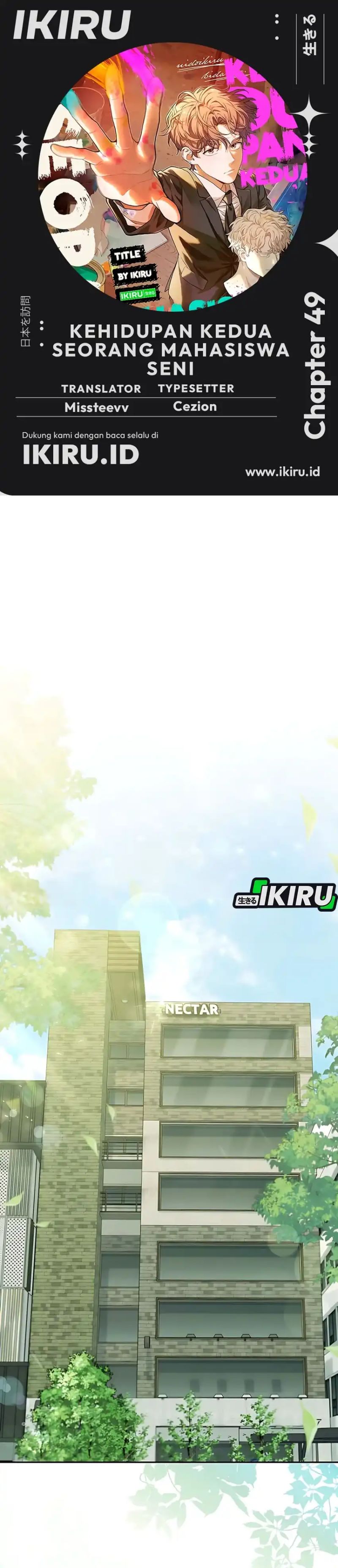 The Art Student Who Lived Twice Chapter 49 Gambar 1