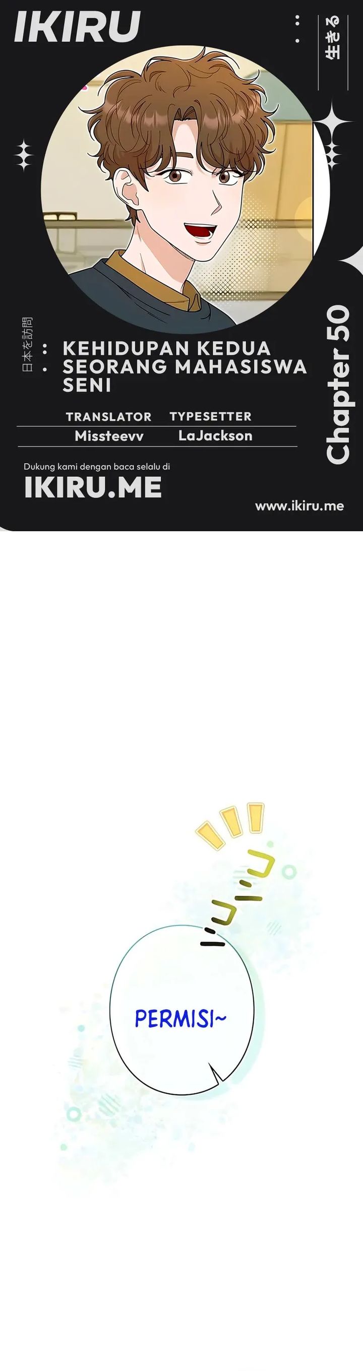 The Art Student Who Lived Twice Chapter 50 Gambar 1