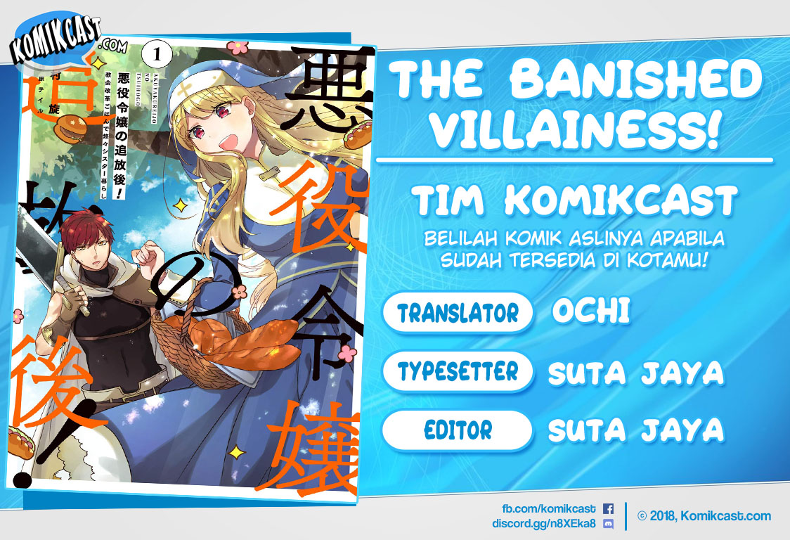 The Banished Villainess! Living the Leisurely Life of a Nun Making Revolutionary Church Food Chapter 01 Gambar 1