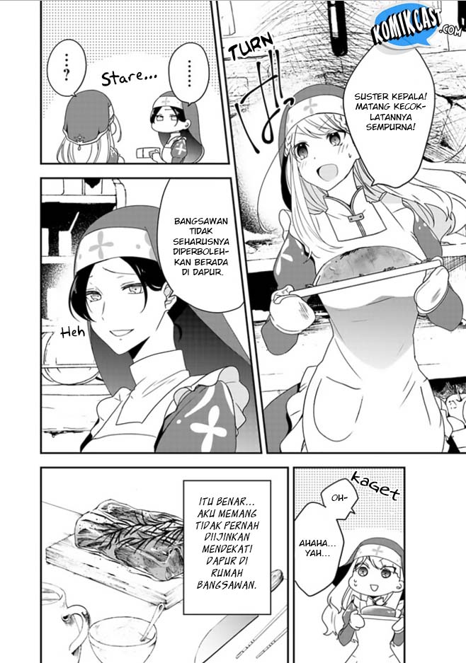 The Banished Villainess! Living the Leisurely Life of a Nun Making Revolutionary Church Food Chapter 01 Gambar 14