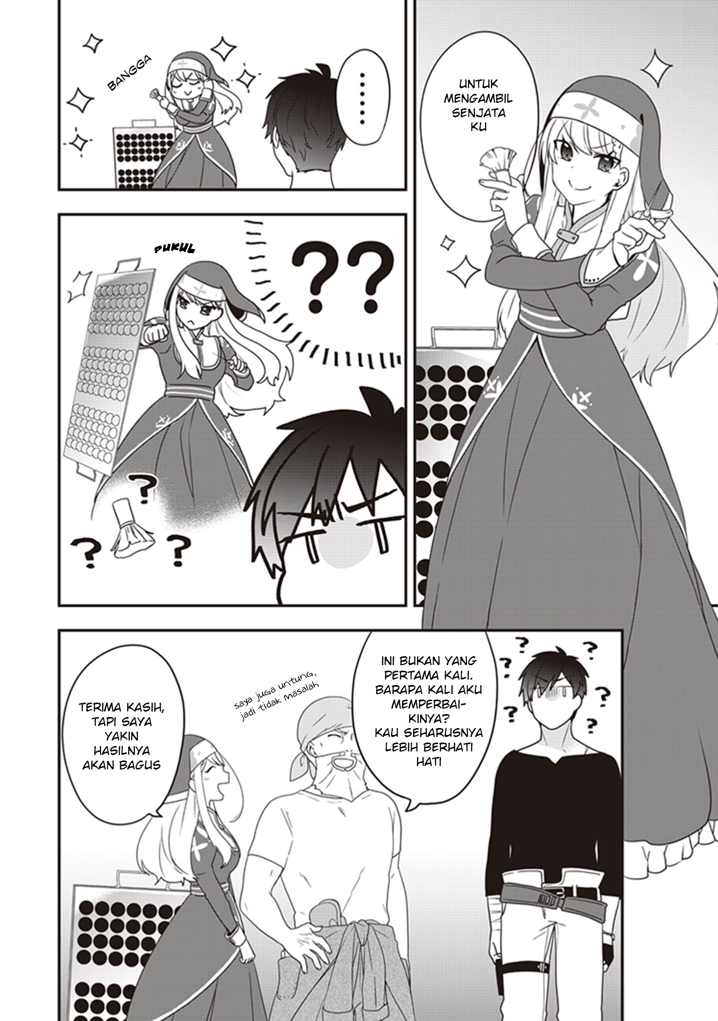 The Banished Villainess! Living the Leisurely Life of a Nun Making Revolutionary Church Food Chapter 04 Gambar 6