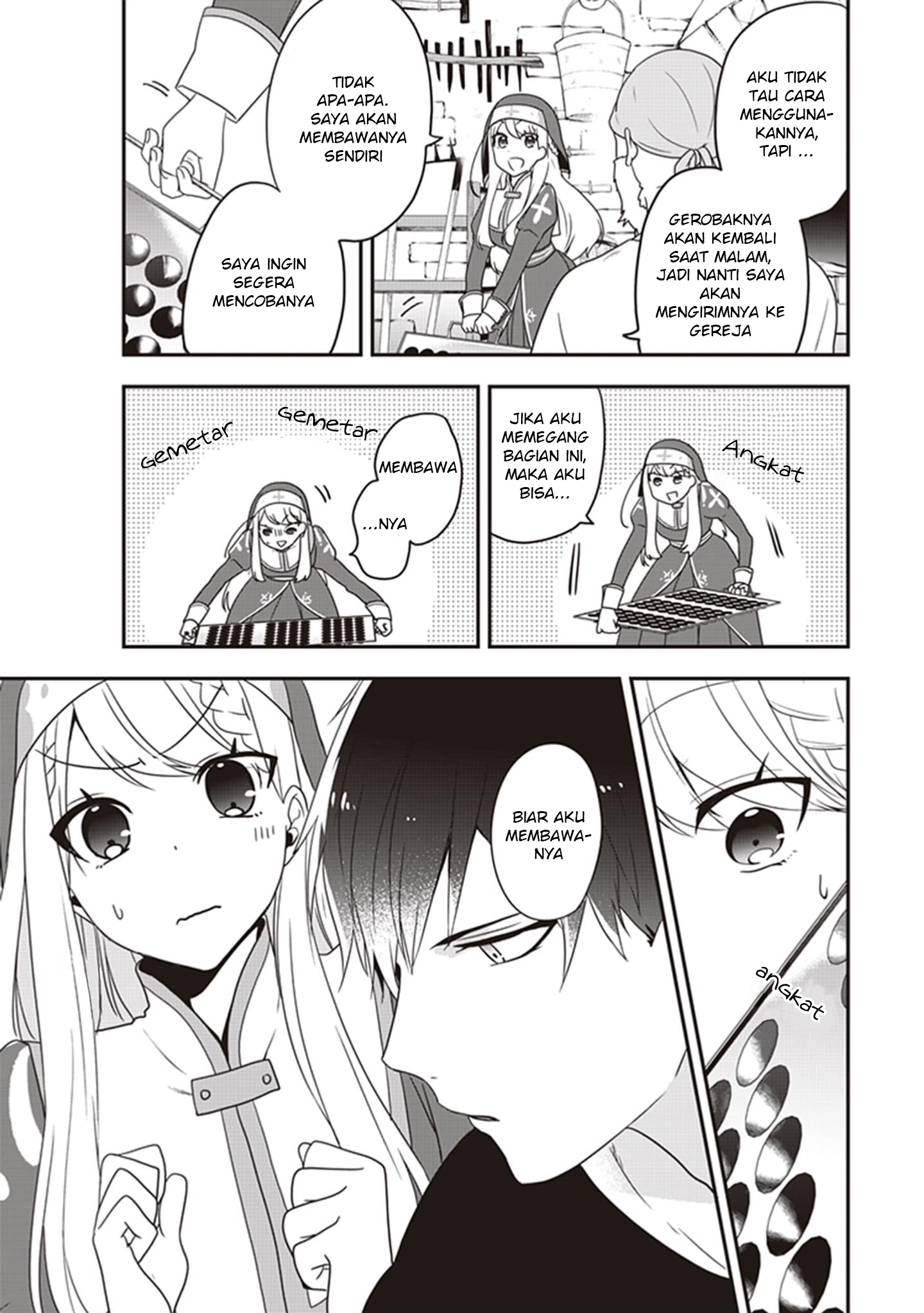 The Banished Villainess! Living the Leisurely Life of a Nun Making Revolutionary Church Food Chapter 04 Gambar 7