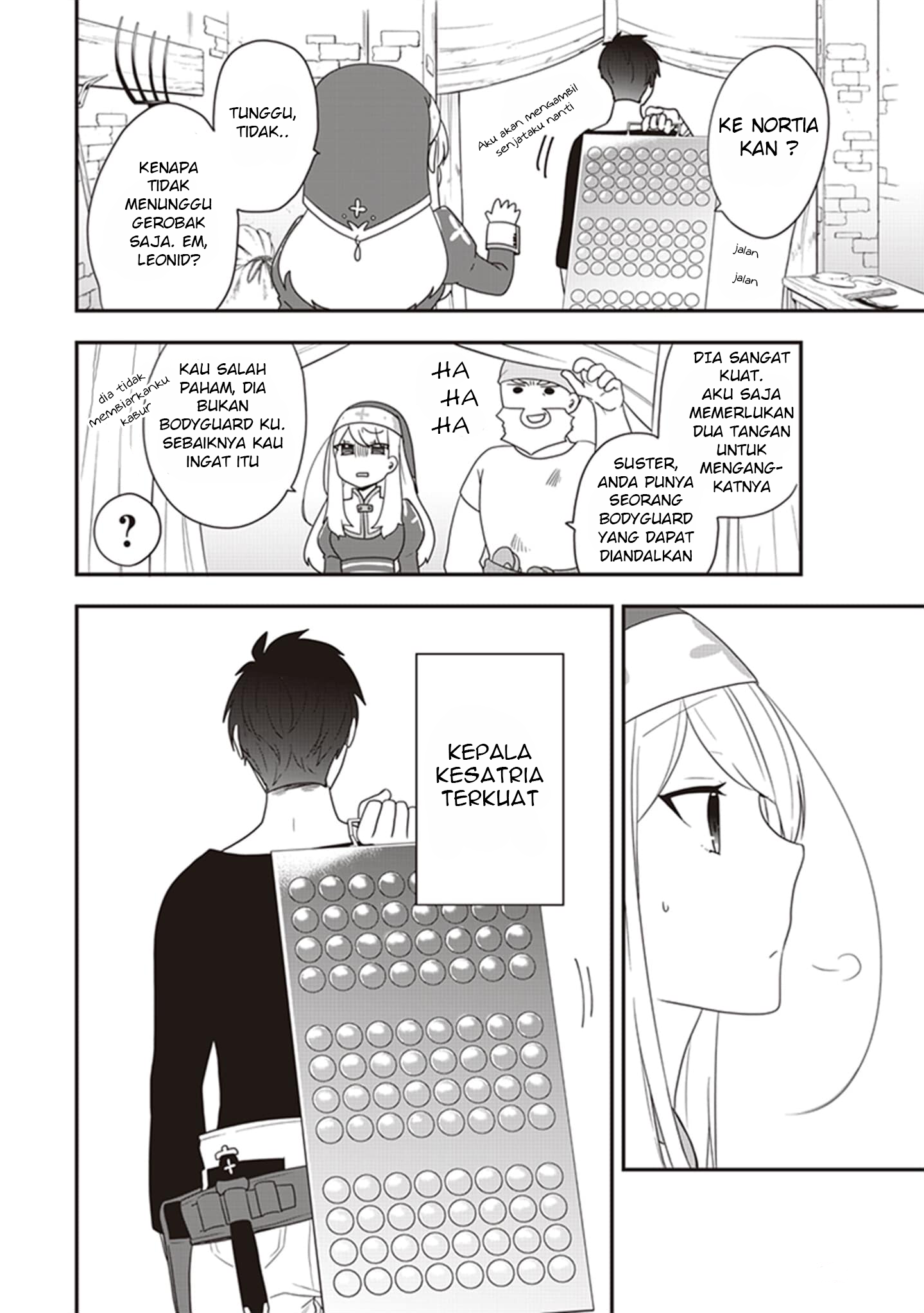 The Banished Villainess! Living the Leisurely Life of a Nun Making Revolutionary Church Food Chapter 04 Gambar 8