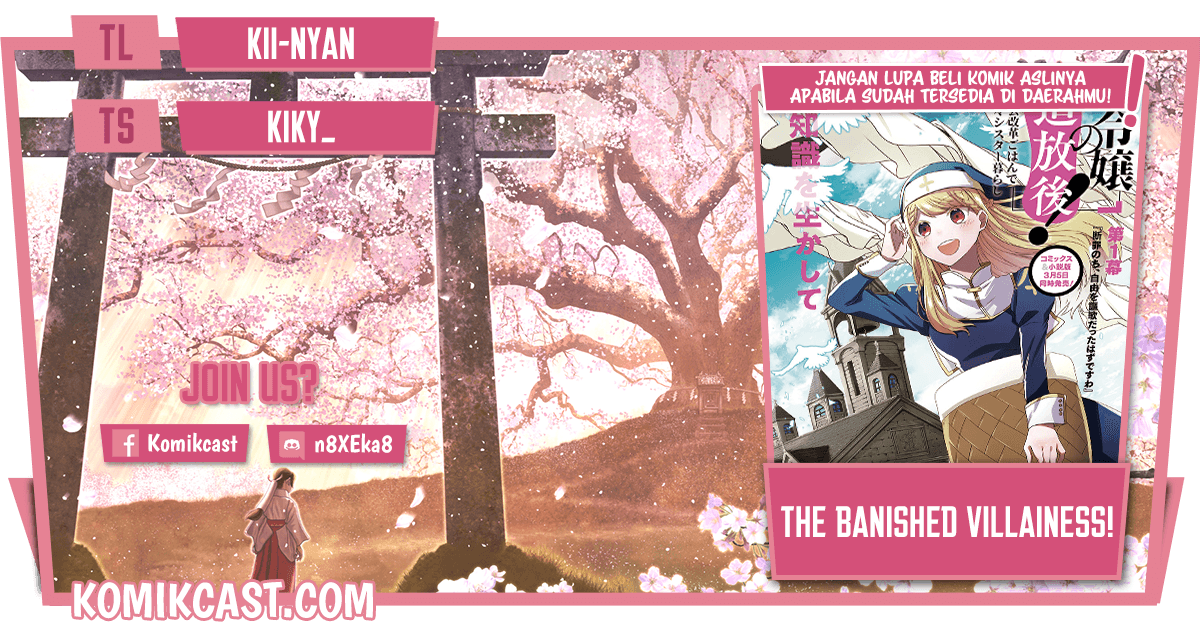 The Banished Villainess! Living the Leisurely Life of a Nun Making Revolutionary Church Food Chapter 18 Gambar 1