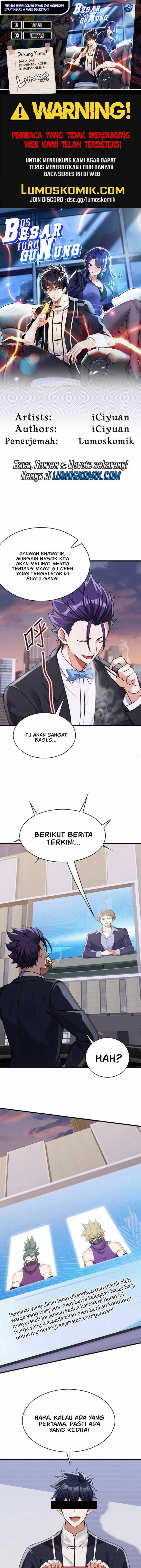 The Big Boss Comes Down the Mountain: Starting as a Male Secretary Chapter 48 Gambar 1