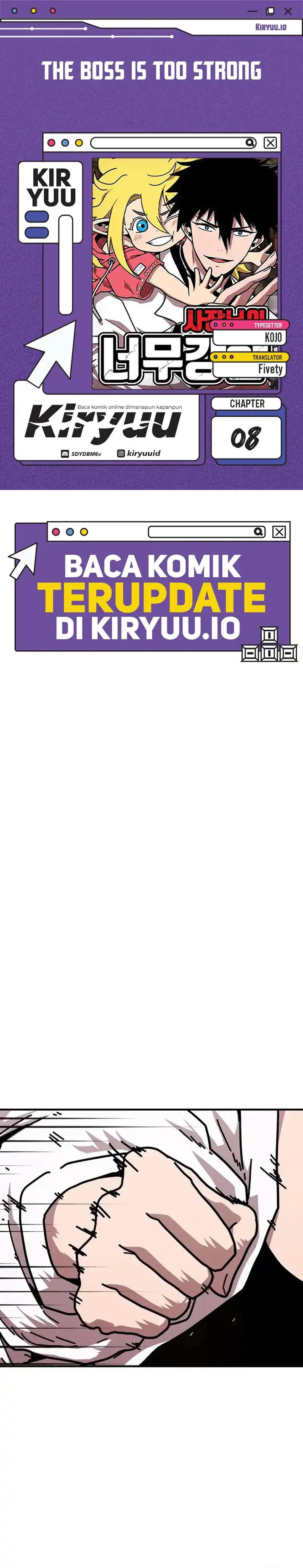 The Boss Is Too Strong Chapter 08 Gambar 1