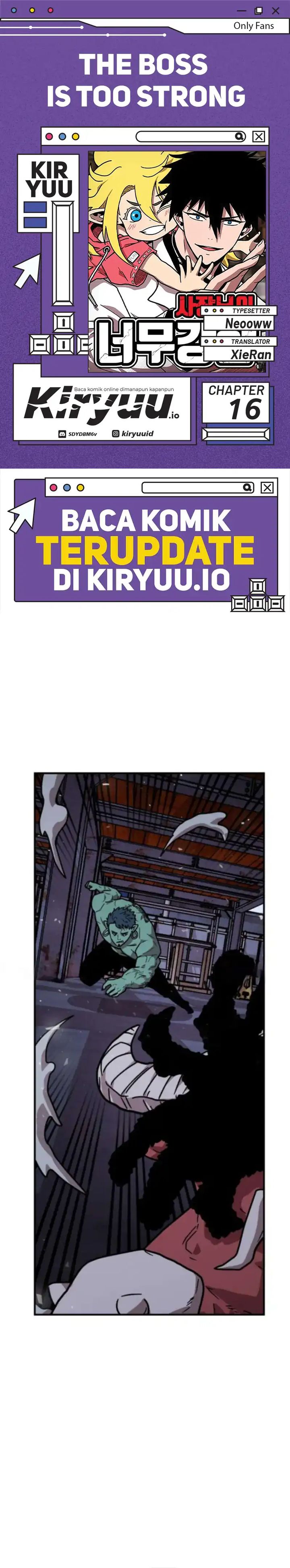The Boss Is Too Strong Chapter 16 Gambar 1