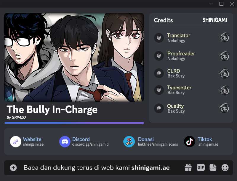 The Bully In Charge Chapter 105 Gambar 1
