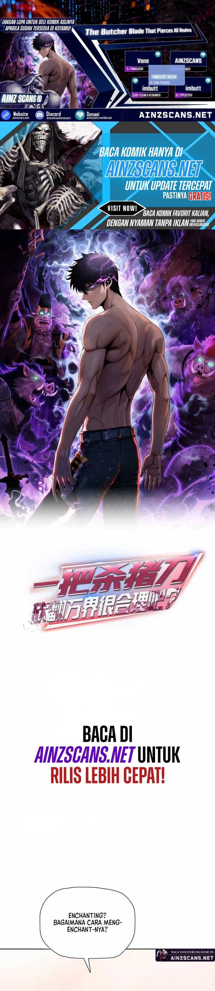 The Butcher Blade That Pierces All Realms Chapter 21 Gambar 1