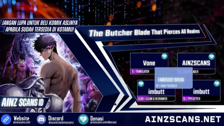 The Butcher Blade That Pierces All Realms Chapter 23 Gambar 1