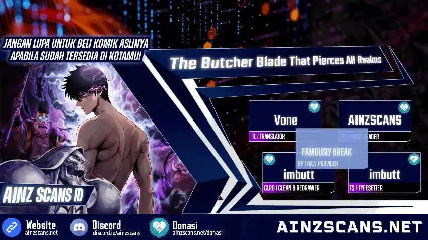 The Butcher Blade That Pierces All Realms Chapter 24 Gambar 1