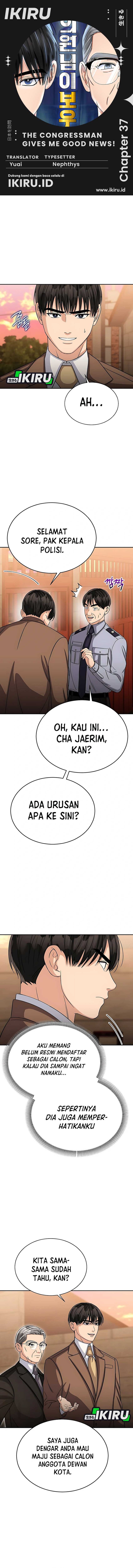The Congressman Gives Me Good News! Chapter 37 Gambar 1