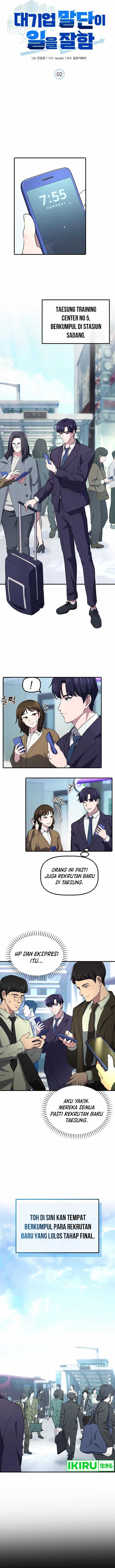 The Corporate Underdog Who Does Everything Right Chapter 02 Gambar 4