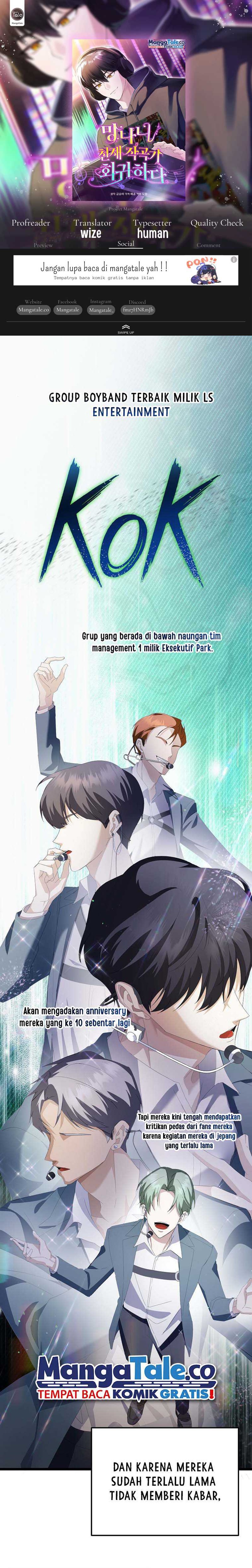 The Crazy Genius Composer Returns Chapter 08 Gambar 1