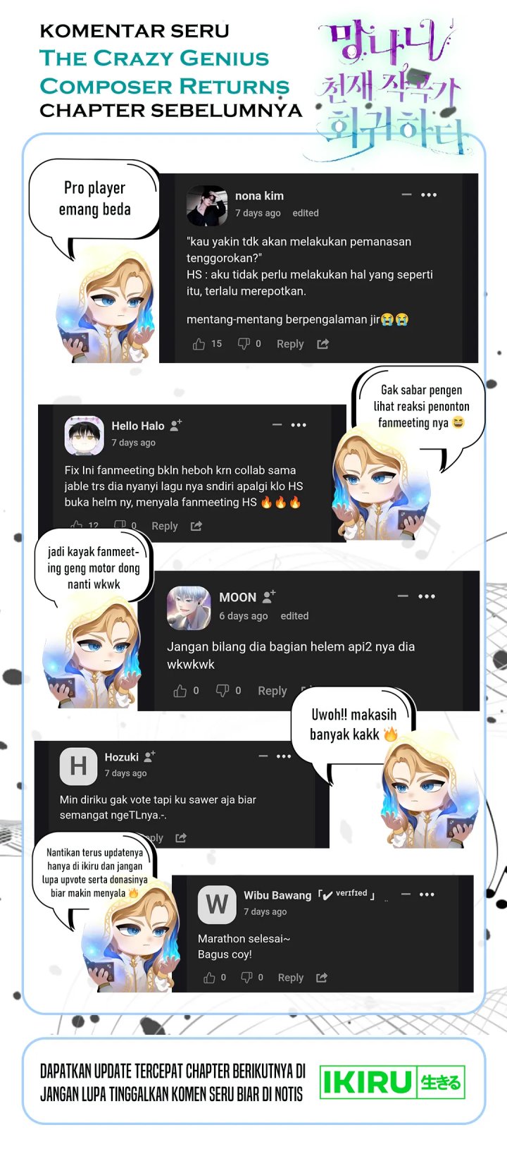 The Crazy Genius Composer Returns Chapter 65 Gambar 20