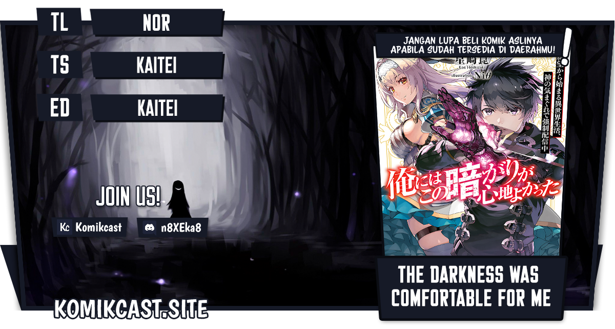 The Darkness was Comfortable for Me Chapter 10 Gambar 1
