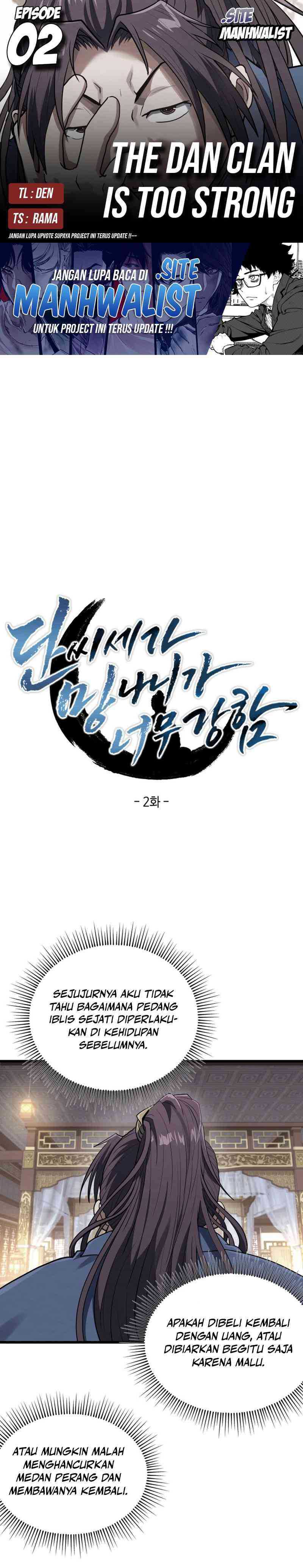 The Delinquent of the Dan Clan Is Too Strong Chapter 02 Gambar 1