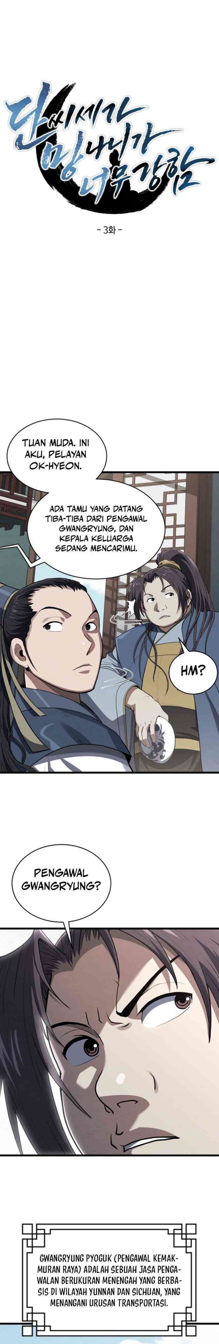 The Delinquent of the Dan Clan Is Too Strong Chapter 03 Gambar 9