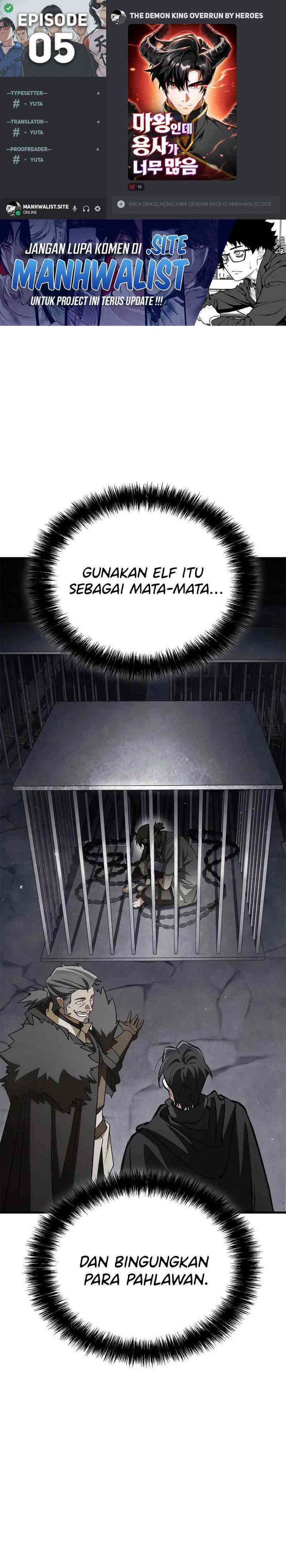 The Demon King Overrun By Heroes Chapter 05 Gambar 1