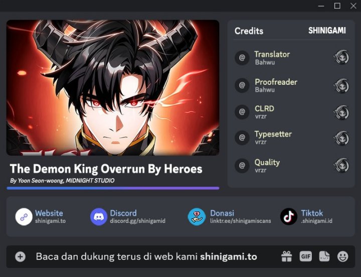 The Demon King Overrun By Heroes Chapter 10 Gambar 1