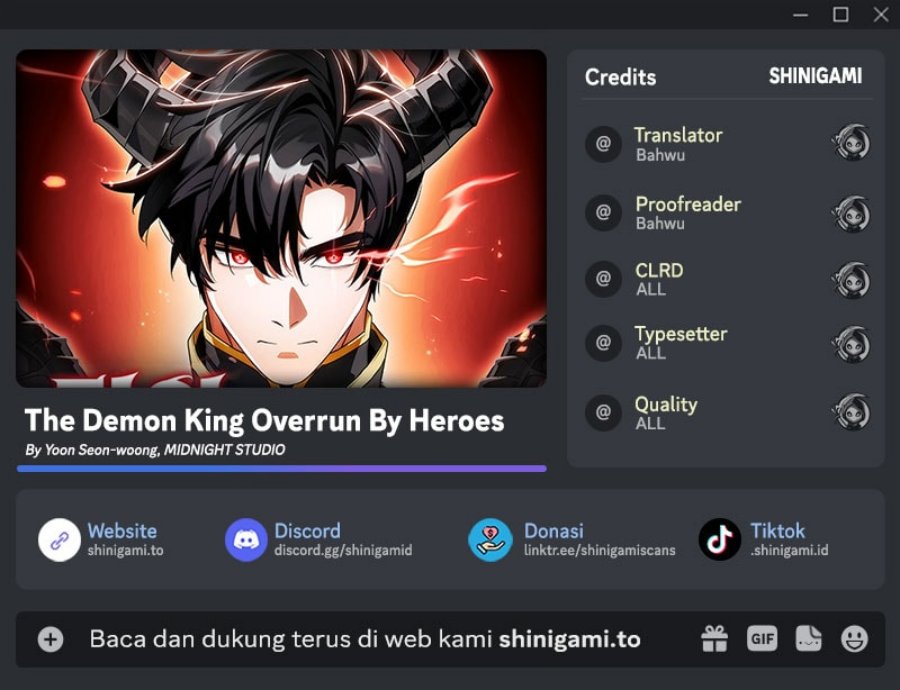 The Demon King Overrun By Heroes Chapter 11 Gambar 1
