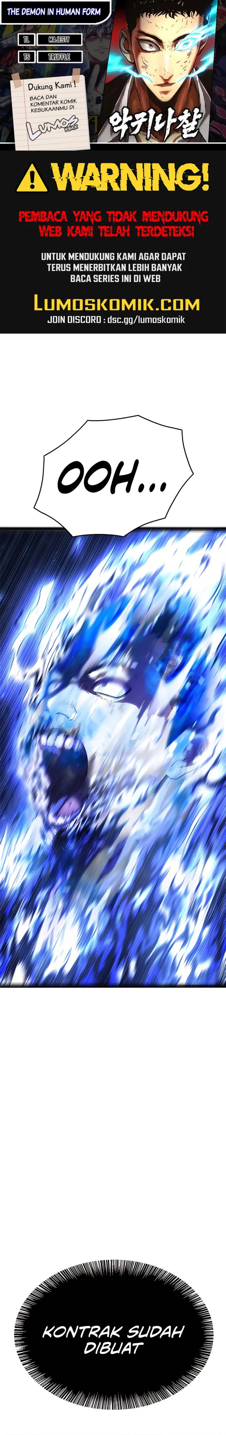 The Demon in Human Form Chapter 02 Gambar 1