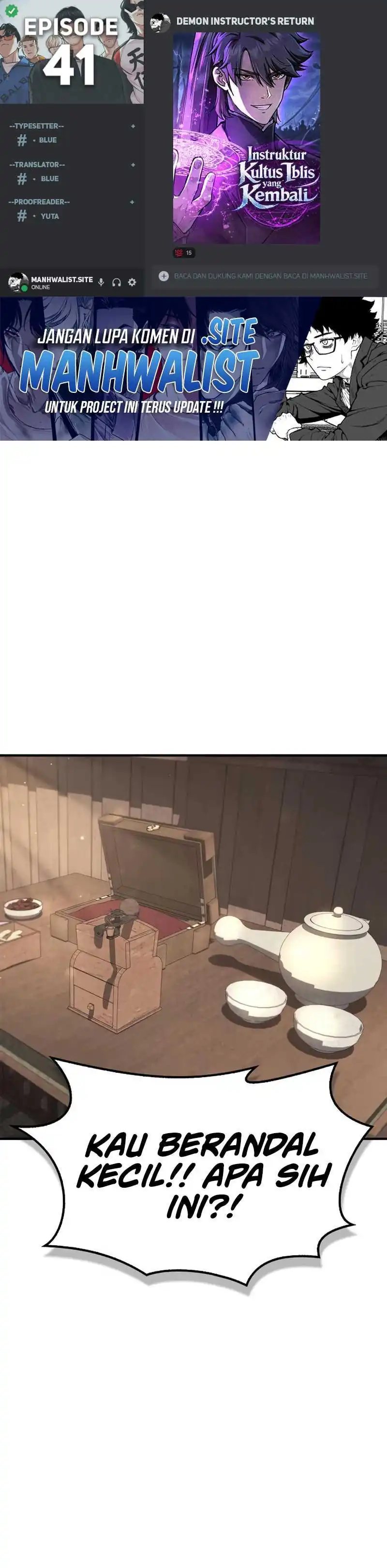 The Demonic Cult Instructor Returns Chapter 41 Gambar 1
