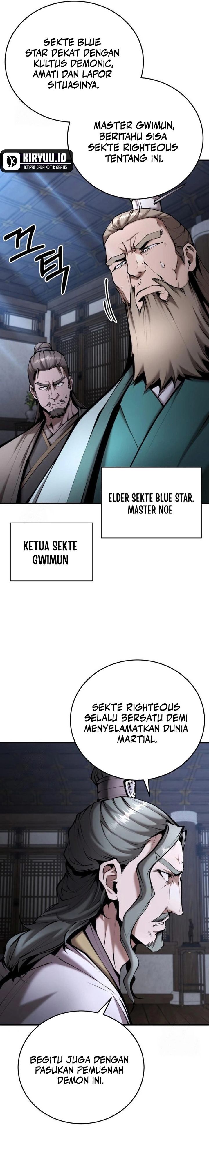 The Demonic Cult Leader Is Too Reluctant Chapter 59 Gambar 35