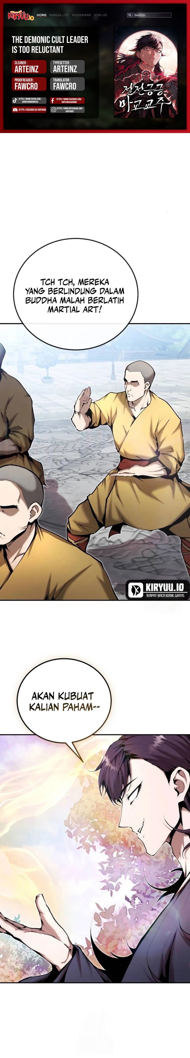 The Demonic Cult Leader Is Too Reluctant Chapter 62 Gambar 1