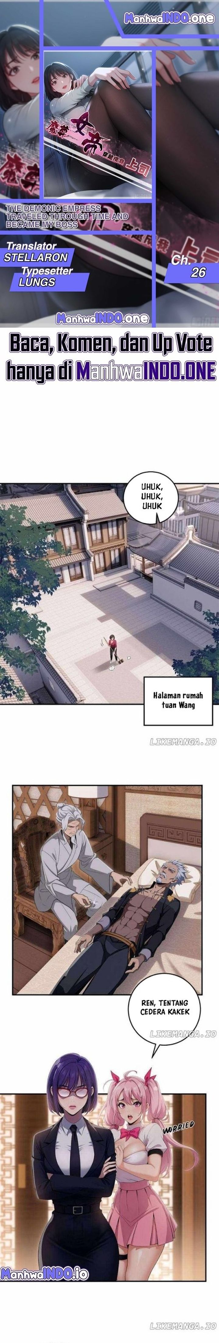 The Demonic Empress Traveled Through Time And Became My Boss Chapter 26 Gambar 1