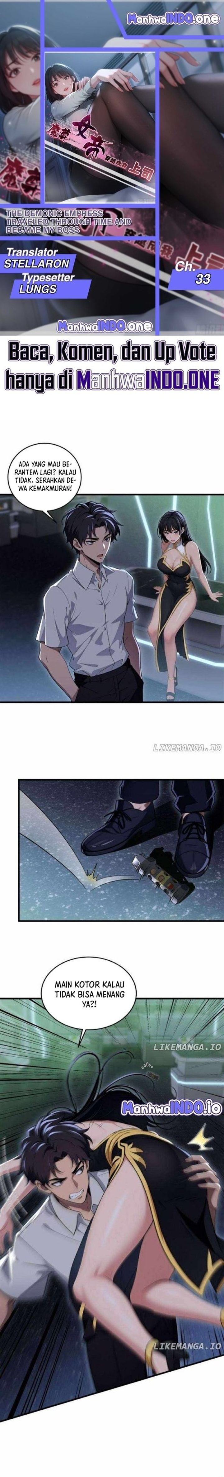 The Demonic Empress Traveled Through Time And Became My Boss Chapter 33 Gambar 1