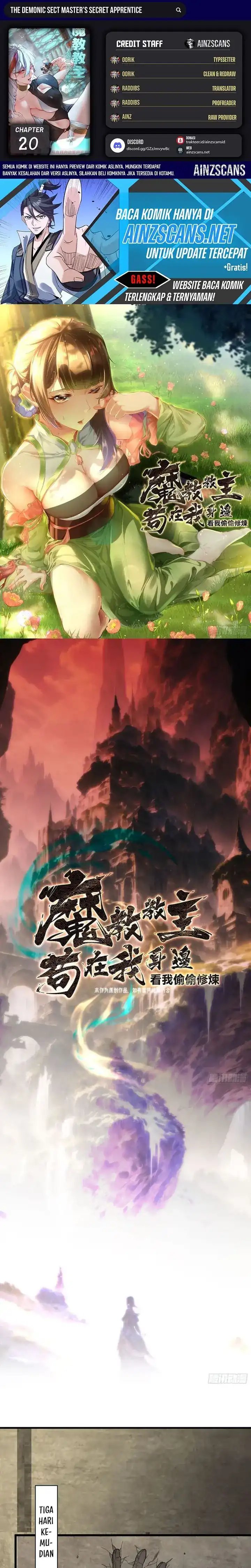 The Demonic Sect Master’s Secret Apprentice Chapter 20 Gambar 1
