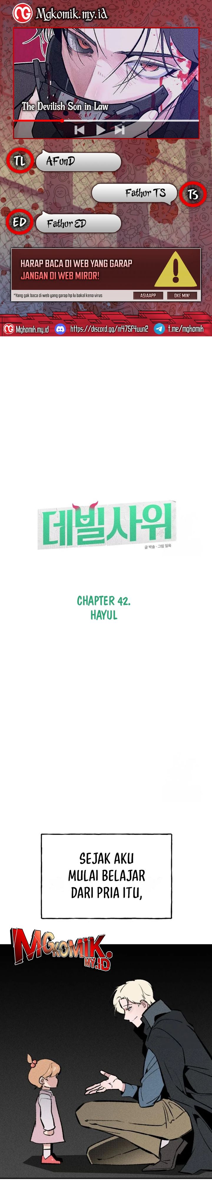 The Devilish Son-In-Law (The Villainous Son-In-Law) Chapter 42 Gambar 1