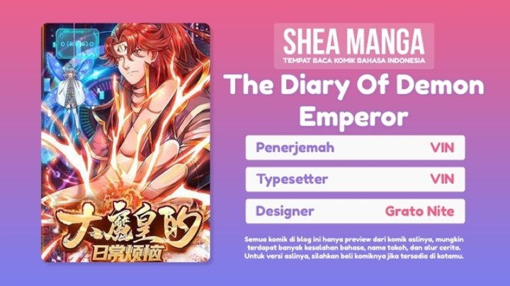 The Diary Of Demon Emperor Chapter 34 Gambar 1
