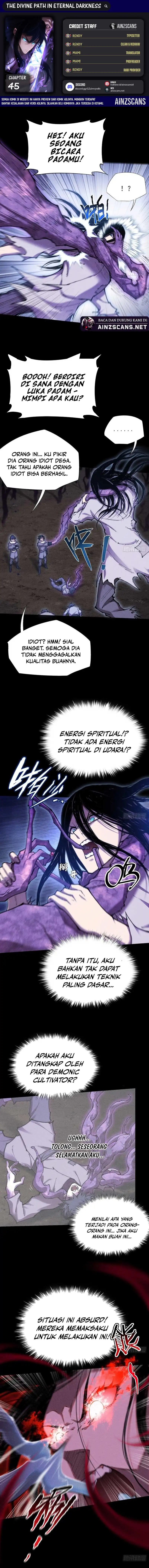 The Divine Path in Eternal Darkness Chapter 45 Gambar 1