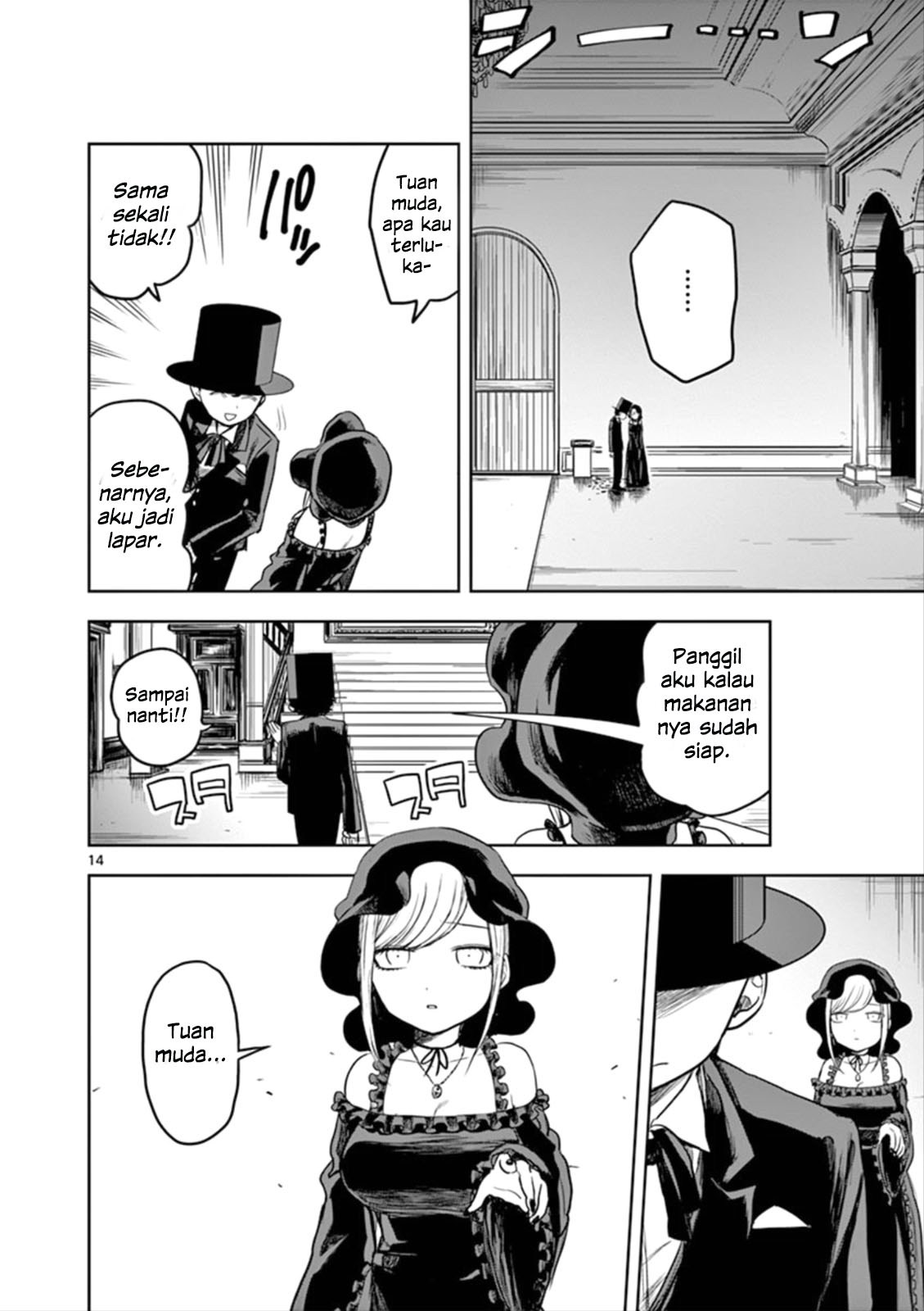 The Duke of Death and his Black Maid (Shinigami Bocchan to Kuro Maid) Chapter 03 Gambar 15