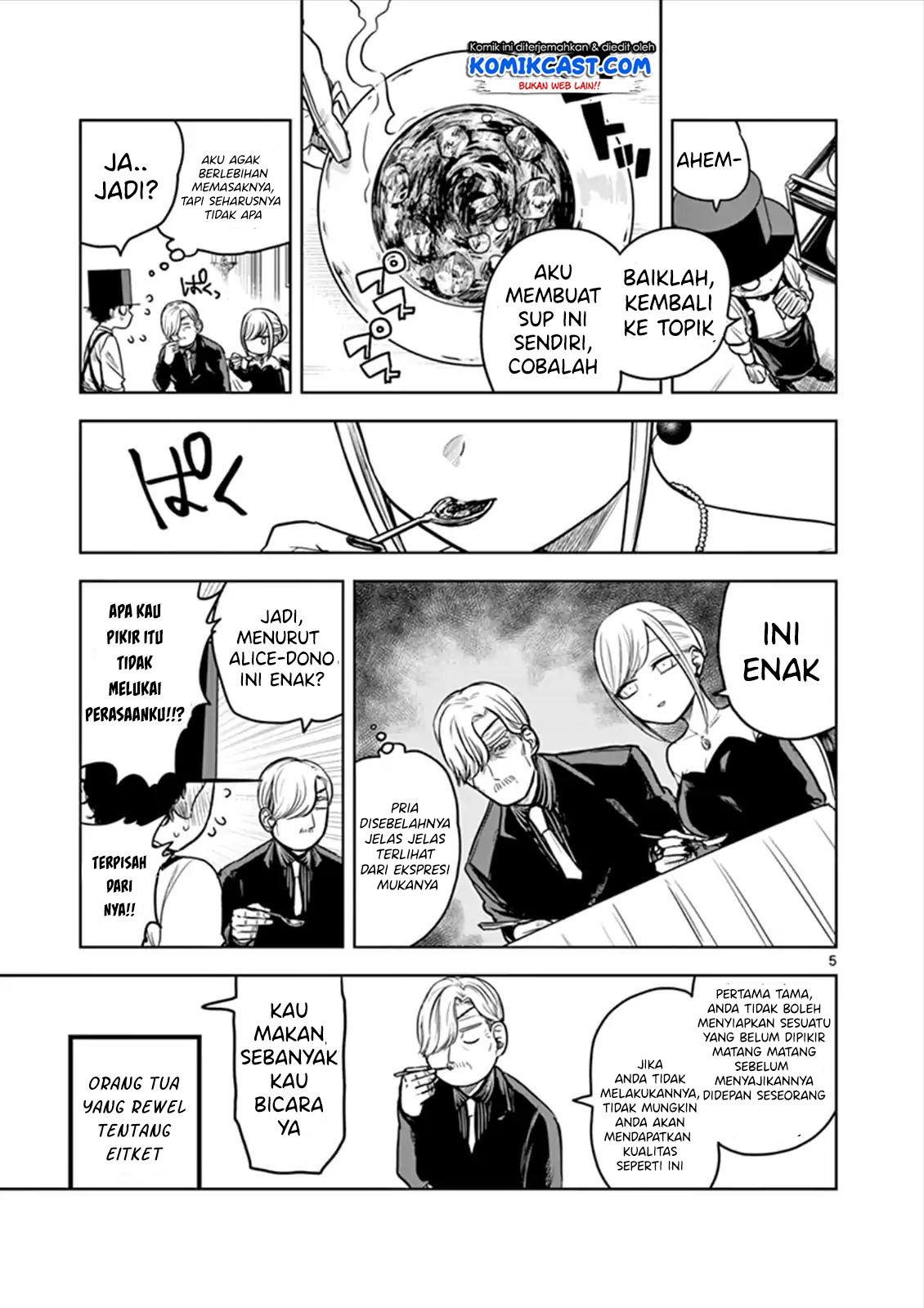 The Duke of Death and his Black Maid (Shinigami Bocchan to Kuro Maid) Chapter 13 Gambar 6