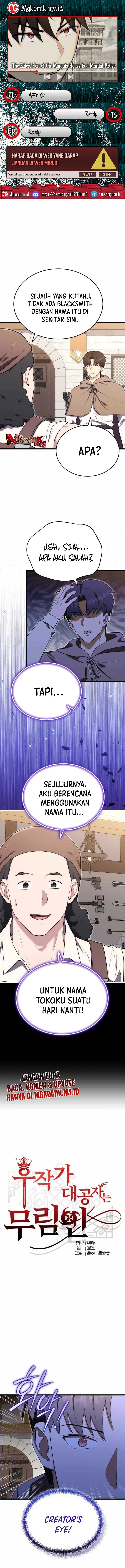 The Eldest Son of the Marquis House is a Martial Artist Chapter 13 Gambar 1